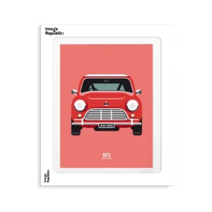 Image Republic Affiches & Tableaux>Affiche Le Duo Mc2 Rose - 30 X 40 Cm