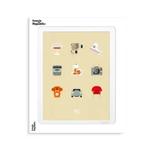 Image Republic Affiches & Tableaux>Affiche Le Duo Planche 60'S - 40 X 50 Cm