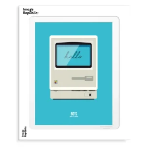 Image Republic Affiches & Tableaux>Affiche Le Duo 80'S Macintosh - 30 X 40 Cm