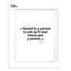 Image Republic Affiches & Tableaux>Affiche Loic Prigent Quand Tu Y Penses - 30 X 40 Cm