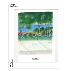 Image Republic Affiches & Tableaux>Affiche Sempe Chien Enfant - 40 X 50 Cm
