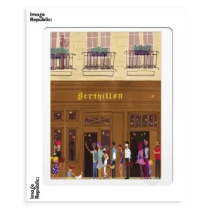 Image Republic Affiches & Tableaux>Affiche Wlpp Paris Bertillon - 30 X 40 Cm