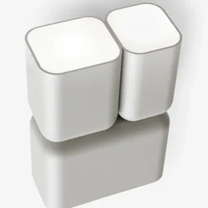 And Tradition Appliques Murales>Applique Murale Tabata Ln10 H 21Cm - Gris Soie