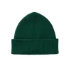 Le Bonnet Couvre-Chefs>Bonnet En Laine Melangee - Vert Mousse