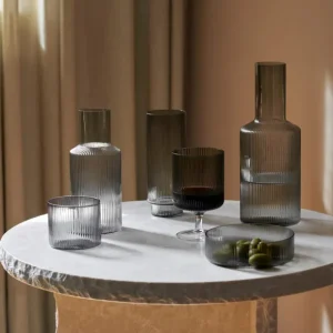 Ferm Living Carafes & Verres>Carafe Ripple Transparent