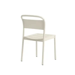 Muuto Chaises>Chaise Linear Steel Off-White