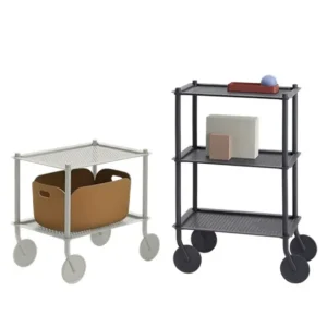 Muuto Petits Rangements>Chariot Flow 3 Etagères Gris