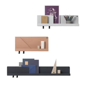 Muuto Etagères>Etagere Murale Folded Noir L
