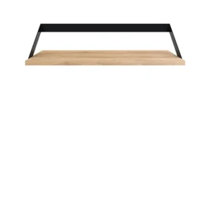 Ethnicraft Etagères>Etagere Ribbon En Chene Et Metal Noir - L 70 Cm