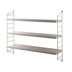 String Furniture Etagères>Etagere String Pocket - Beige