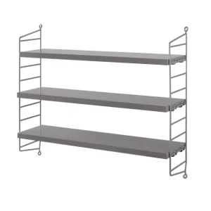 String Furniture Etagères>Etagere String Pocket - Grise