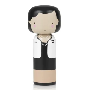 Lucie Kaas Sculptures & Figurines>Figurine En Bois Kokeshi Sketch.Inc Coco