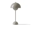 And Tradition Lampes De Table>Lampe A Poser Flowerpot Vp3 By Verner Panton - Gris Beige