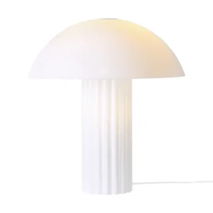 HK Living Lampes De Table>Lampe De Table Acrylic Cupola - O 56 X 61,3 Cm - Blanc