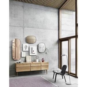 Muuto Miroirs>Miroir Framed - 59 X 44 Cm Rose