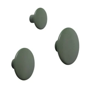 Muuto Porte-manteaux & Patères>Patere The Dots - Bois Vert Fonce