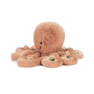 Jellycat Peluches>Peluche Octopus Odell Bebe 14 Cm - Rose