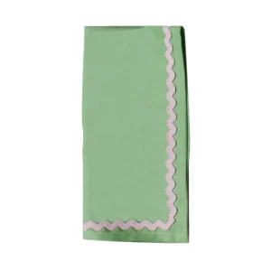 Sélectionné par Fleux Sets De Table & Dessous De Verre>Set De 2 Serviettes Ric-Rac Bleu