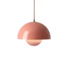 And Tradition Suspensions>Suspension Flowerpot Vp1 By Verner Panton - Rose