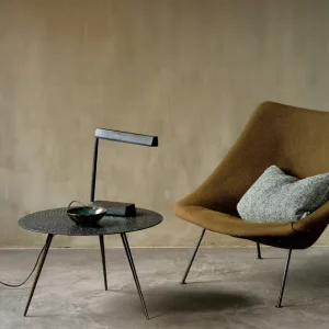 Ethnicraft Tables Basses & D'Appoint>Table Basse Luna En Mineaux - Noir - O 65 X H 41 Cm