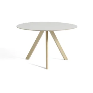 Hay Tables À Manger>Table Cph20 Ronde Chene Huile Mat & Linoleum - Creme