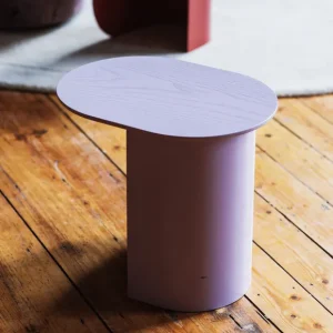 FEST Amsterdam Tables Basses & D'Appoint>Table D'Appoint Plateau - H 40 X 44 X 32 Cm - Lilas