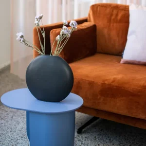 FEST Amsterdam Tables Basses & D'Appoint>Table D'Appoint Plateau - H 40 X 44 X 32 Cm - Bleu