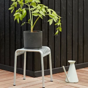 Hay Chaises>Tabouret Palissade En Acier Poudre - Gris Ciel