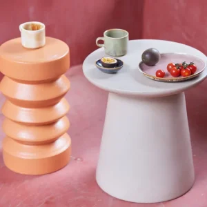 HK Living Tasses & Mugs>Tasse Et Soucoupe Chef Ceramics Rustique - Creme