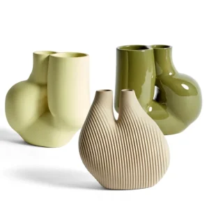 Hay Vases>Vase Chuby - Olive Vert